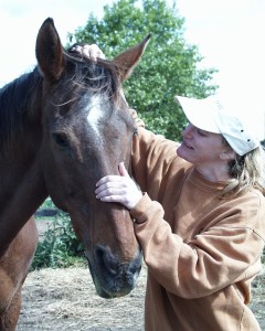 “Lad was the horse you told your troubles to. He patiently stood as a dozen or so girls cried tears of teenaged angst on his lanky shoulders. He had a soft spot for baby anything and treated chicks, kittens, foals and toddlers with a tenderness that belied his giant 17.2hh frame”