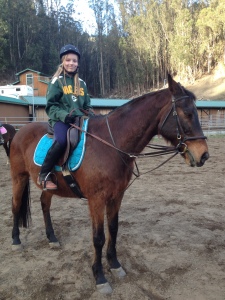 Mach and a student, Marley Klein