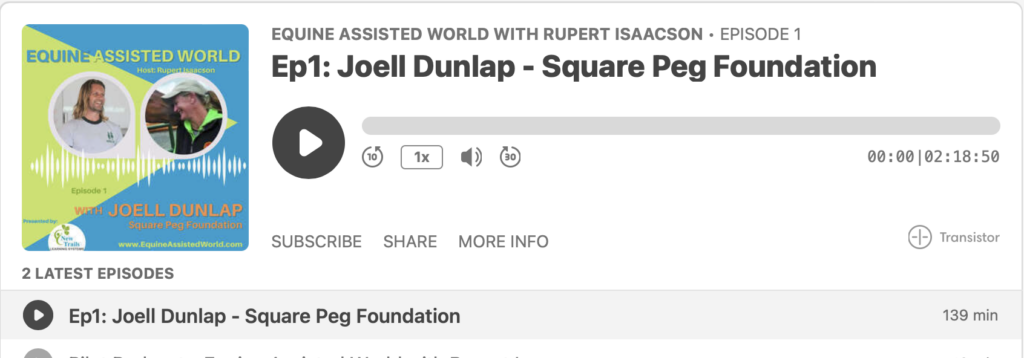 New Podcast Interview – Square Peg Foundation